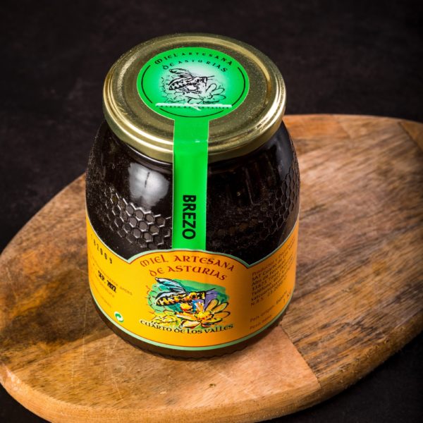 Presentación de la miel asturiana de Brezo de La Vizcaína